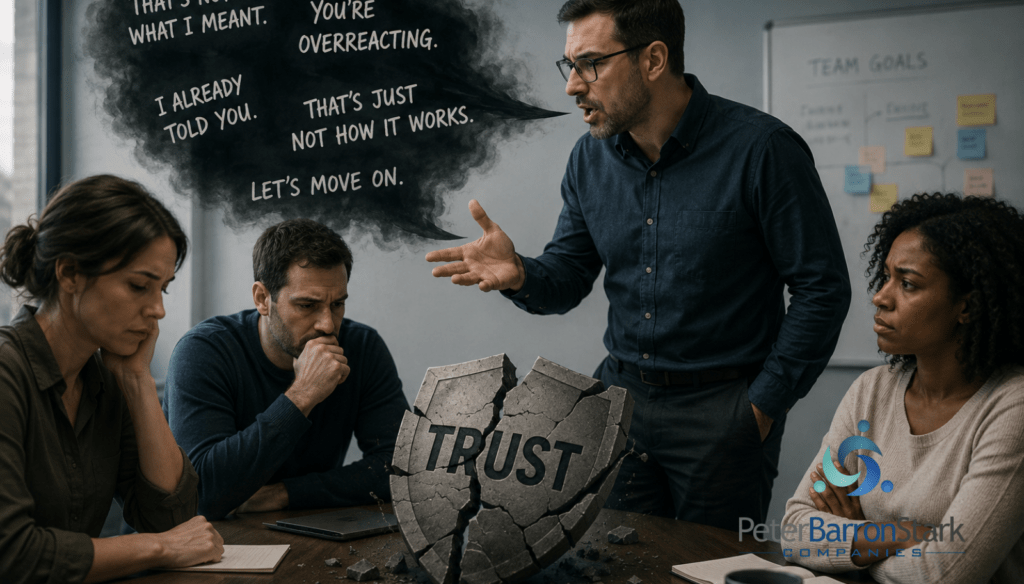 Leadership Communication and Team Trust